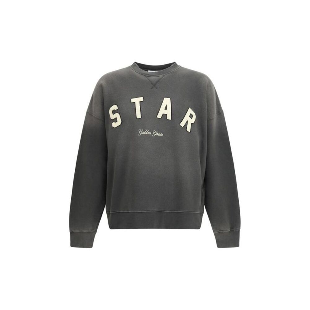 Golden Goose Gray Cotton Men's Sweatshirt
